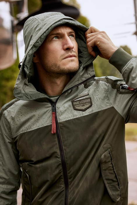 PME legend bomber jacket skylowe mix fabric